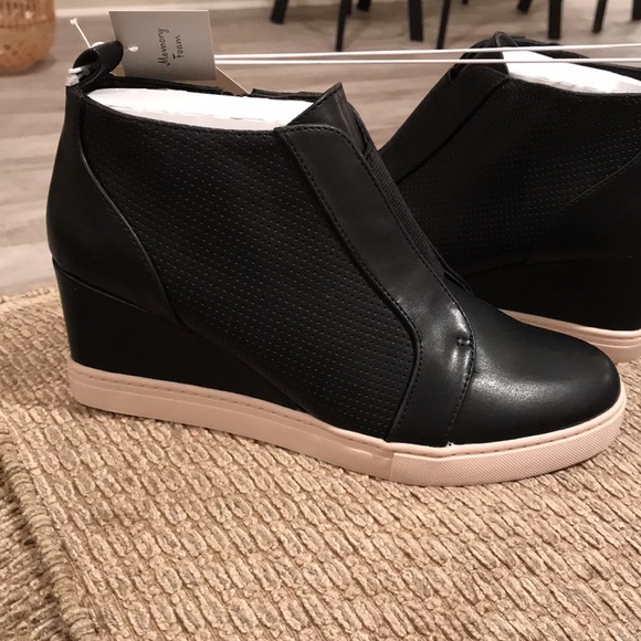 A new day wedge sneakers 8.5 new black/kolie - Picture 4 of 6